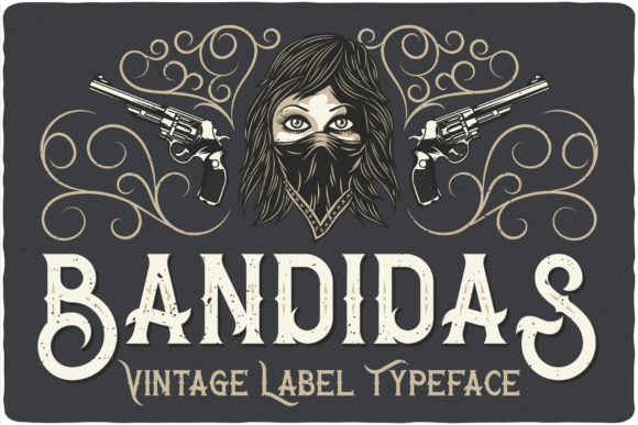 Bandidas: The Bold Display Font for Modern Design
