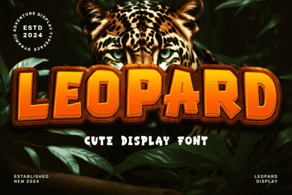 Leopard: A Bold, Playful Font for Adventure-Driven Design