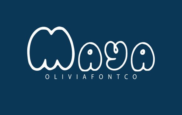 Maya Font: Sweet Minimalism for Modern Design